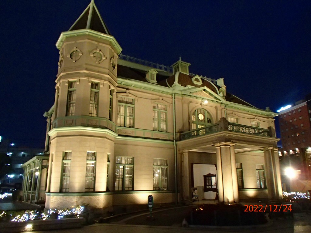 旧福岡県公会堂貴賓館「クリスマス」ライトアップのお知らせ